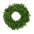 thumbnail image 1 of Vickerman Cheyenne Pine 60" Artificial Unlit Holiday Christmas Wreath, 1 of 5