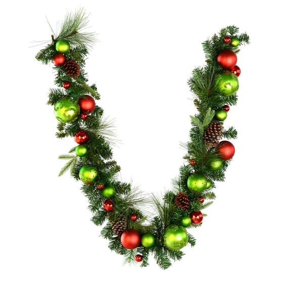 Vickerman Decorated Pine Garland, 12.00" (Multi-color)