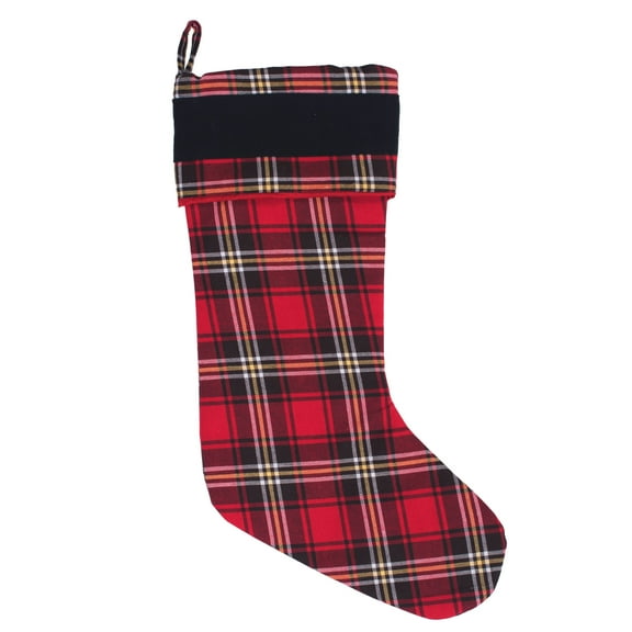 Vickerman Decorative 8" x 19" Scotsman Collection Christmas Stocking