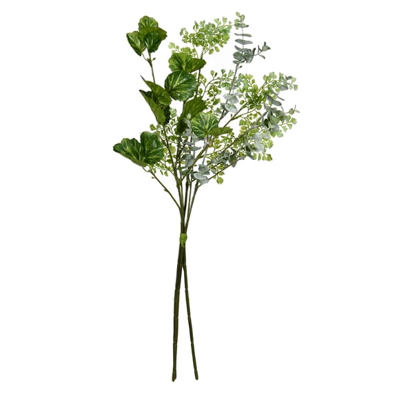 Vickerman Everyday 26" Artificial Green Mixed Greenery Spray Bundle- Faux Floral Decor - Home Or Office Arrangement Accent - Maintenance Free - 2 Pack