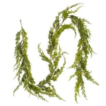 Vickerman 6' Artificial Green Monterey Cypress Garland.