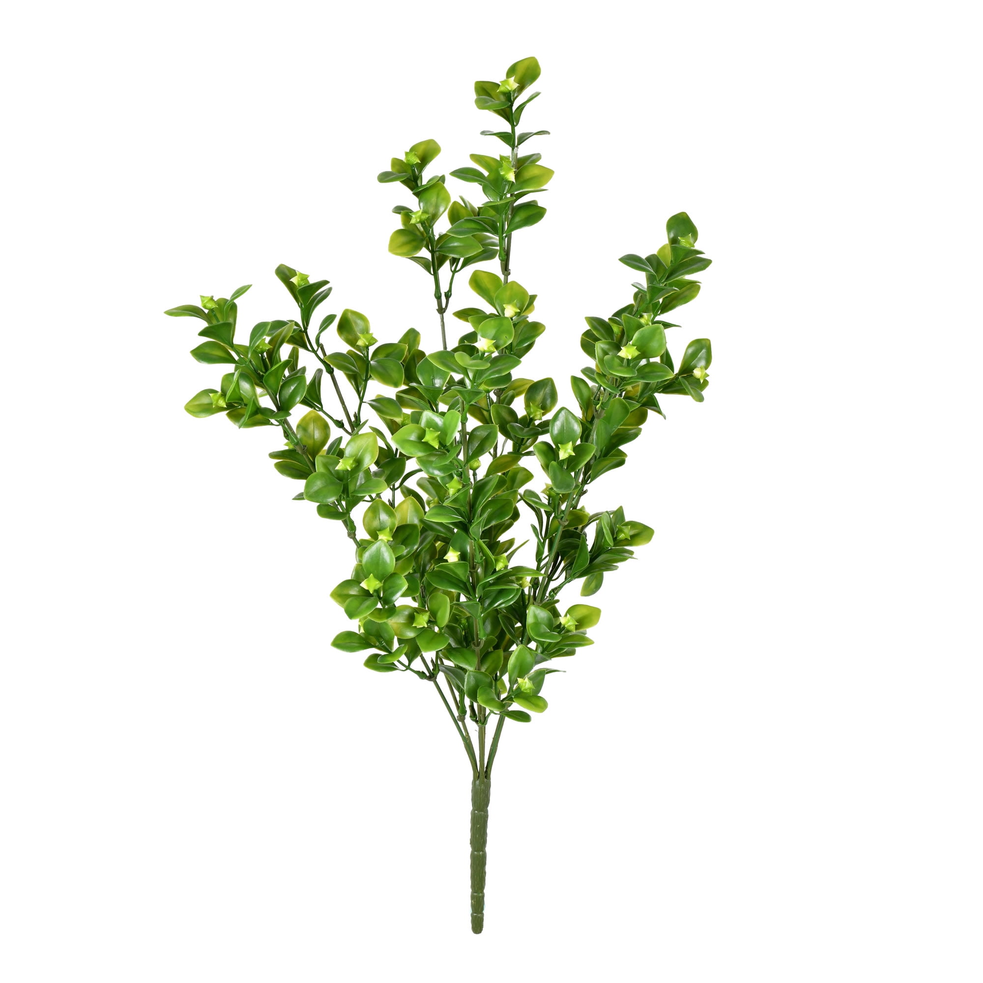 Vickerman Everyday Artificial Boxwood Bush 18 Inch Long UV Resistant
