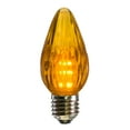 thumbnail image 1 of Vickerman F15 Gold LED Plastic Flame Replacement Bulb, package of 25, 1 of 2