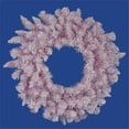 thumbnail image 1 of NorthLight 48 in. Flocked Cupcake Pink Artificial Spruce Christmas Wreath - Unlit, 1 of 3