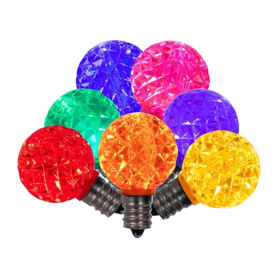 Vickerman G30 LED Multicolored Replacement Bulb, package of 25