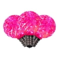 thumbnail image 1 of Vickerman G30 LED Pink Bulb E12 Nickel Base, 120V, .6 Watts,  package of 25, 1 of 2