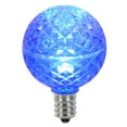 thumbnail image 1 of Vickerman G40 Faceted LED Blue Replacement Bulb E12 .38W, 1 of 3