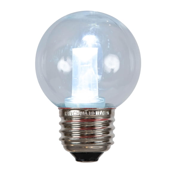 Vickerman G50 COOL WHITE SMD Tube LED Bulb, 10/Bag