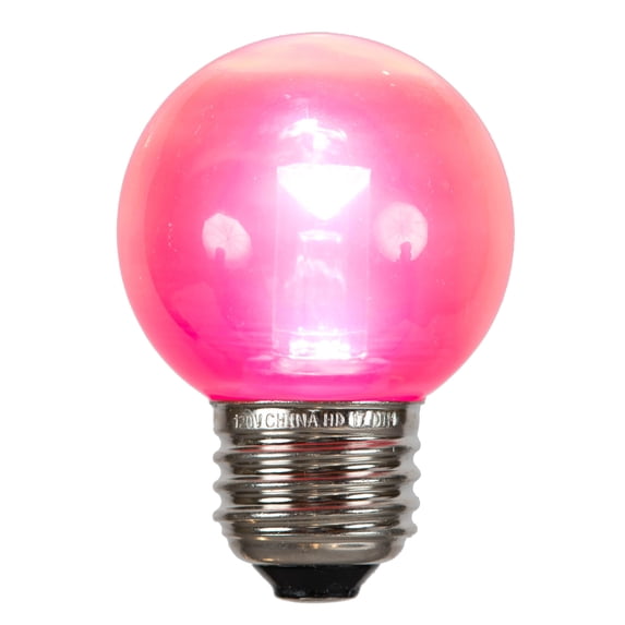 Vickerman G50 PINK SMD Tube LED Bulb, 10/Bag