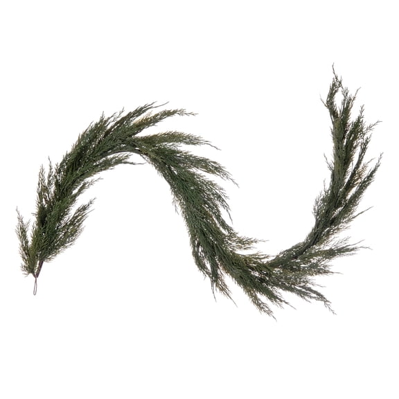 Vickerman 62" Artificial Green Cedar Garland.