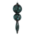 thumbnail image 1 of Vickerman N186962D 16.5 in. Sea Blue Candy Glitter Finial Ornament, 1 of 1