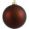 thumbnail image 1 of Vickerman N590816DMV 3" Mocha Matte Ball UV Drilled 12/Bag, 1 of 6
