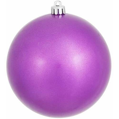 Vickerman N591009DCV 4" Orchid Pnk Candy Ball UV Drilled 6/Bg