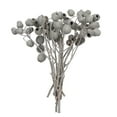 thumbnail image 1 of Vickerman Natural Botanicals 11" x 4" Bellgum Branch, 5-7 Bells, Ivory Frosted, 10 stems per unit, 1 of 7
