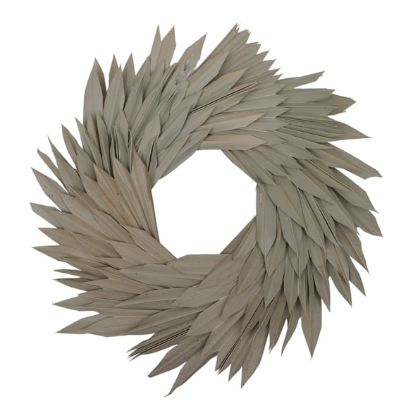 Vickerman Natural Botanicals 17" Natural Palm Sun Wreath.