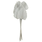 Vickerman Natural Botanicals 20" White Washed King Palm Spear. Includes 10 Pieces per Bunch.