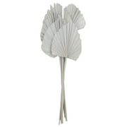 Vickerman Natural Botanicals 21" White Washed King Palm Spear. Includes 10 Pieces per Bunch.