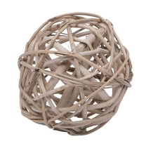 Vickerman Natural Botanicals 4" Lata Ball, Natural White. Includes 25 Pieces per Pack