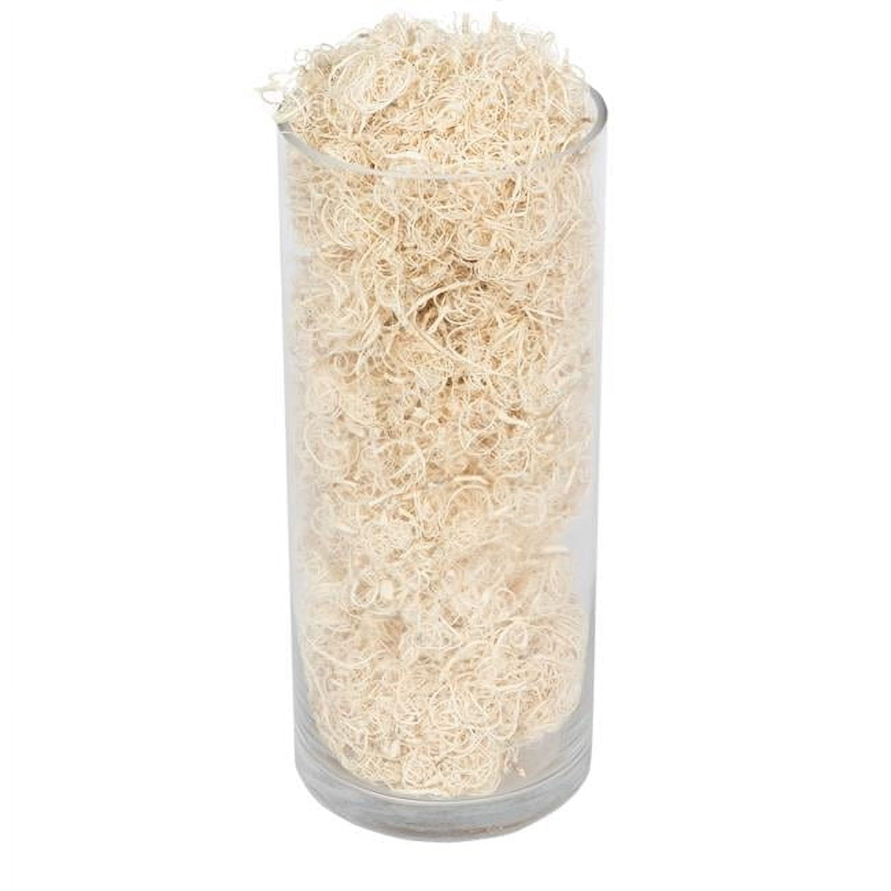 Vickerman Natural Botanicals Curly Moss, Bleached. Includes 2.2 Lbs per pack