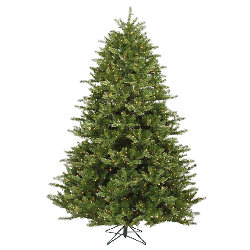 Vickerman Pre-Lit 7.5' Majestic Frasier Artificial Christmas Tree, Dura-Lit, Clear Lights - image 1 of 2