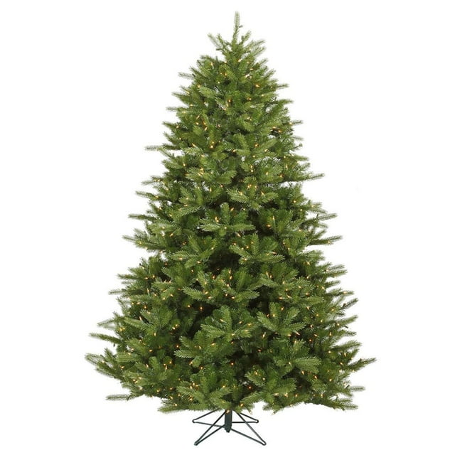 Vickerman Pre-Lit 7.5' Majestic Frasier Artificial Christmas Tree, Dura-Lit, Clear Lights