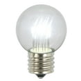 thumbnail image 1 of Vickerman Pure White Glass G50 Transparent LED Replacement Bulb, 5 per Box, 1 of 2