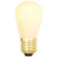 thumbnail image 1 of Vickerman S14 White Ceramic Medium Base Replacement Bulb 130V 11 Watt Bulb, 1 of 1