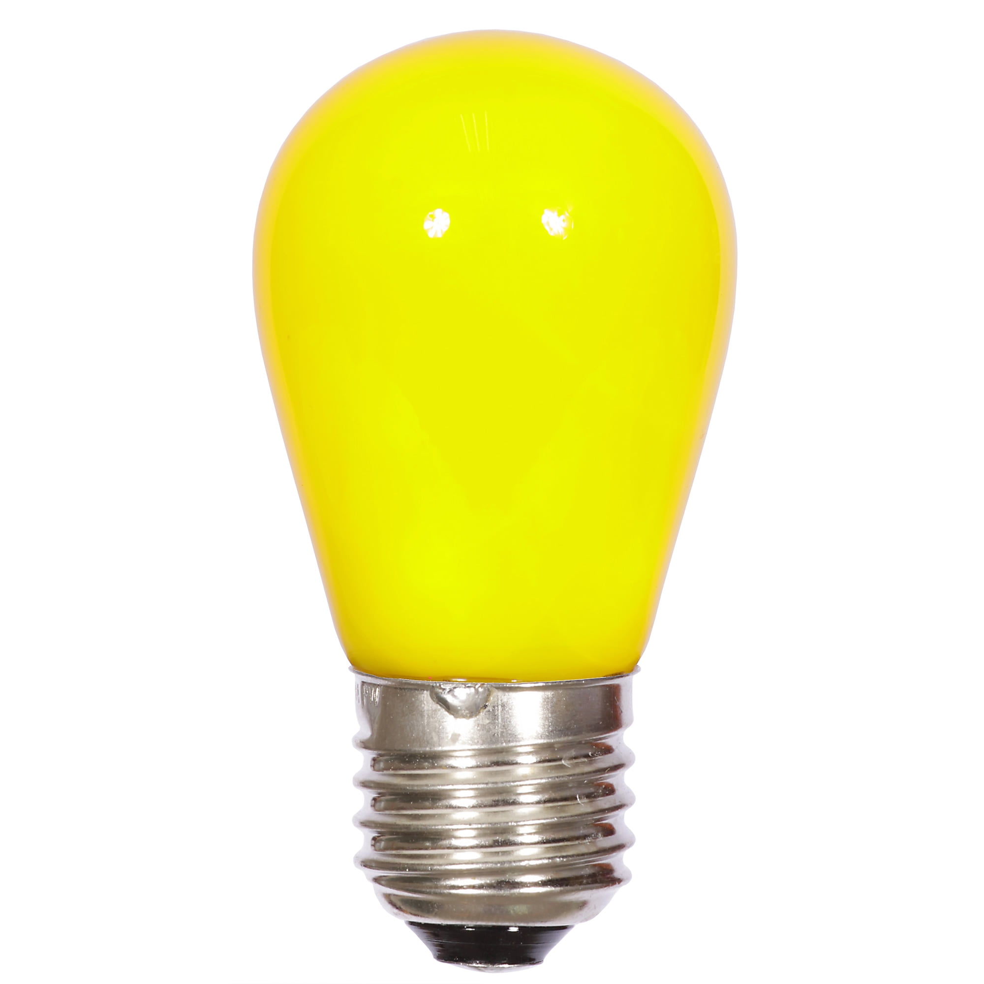 Vickerman S14 Yellow Ceramic LED Replacement Bulb - Walmart Business ...