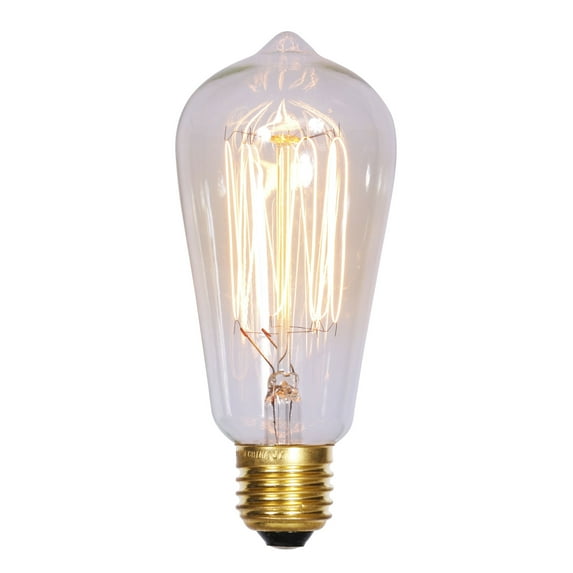 Vickerman ST58 Clear Edison E26 Bulb 40W120V.33Amp