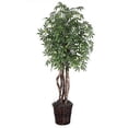 thumbnail image 1 of Vickerman 7' Artificial Japanese Maple Executive Tree with Basket in Green, 1 of 4