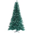 thumbnail image 1 of Vickerman Unlit 6.5' Aqua Tinsel Artificial Christmas Tree, 1 of 2