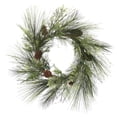 thumbnail image 1 of Vickerman Vickerman 36" Mixed Cedar Artificial Christmas Pine Wreath, Unlit, 1 of 2