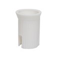 thumbnail image 1 of Vickerman White C7 Snap-On Socket SPT-1, 18 Wire Gauge, package of 25. Made of plastic. Compatible with 18 wire gauge SPT-1 blank wire., 1 of 2