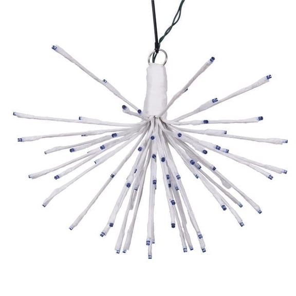 Vickerman X21W082 16 x 14 in. 80 Starburst LED Wide Starburst Angle Light, White & Blue