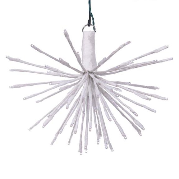 Vickerman X21W089 16 x 14 in. 80 Starburst LED Starburst Wide Angle Light, White & Pure White