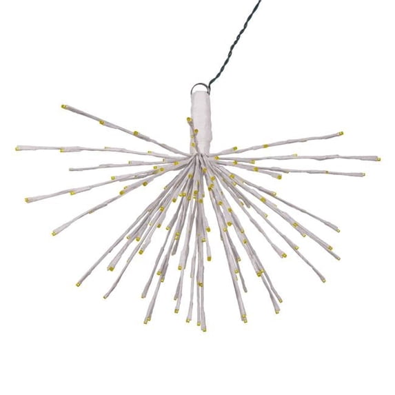 Vickerman X21W167 24 x 20 in. 160 Starburst LED Wide Angle Light, White & Yellow