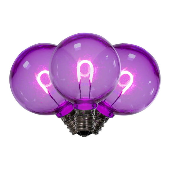 G40 Trans Filament Purple Bulb .6W 25/Bg