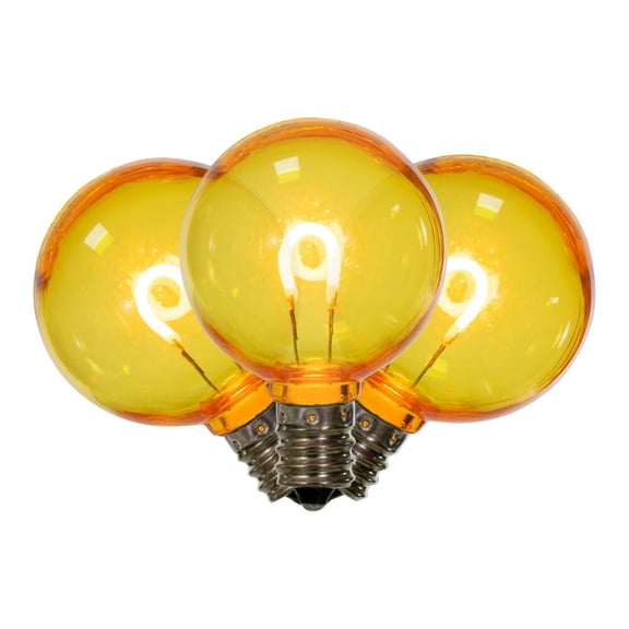 G40 Trans Filament Yellow Bulb .6W 25/Bg