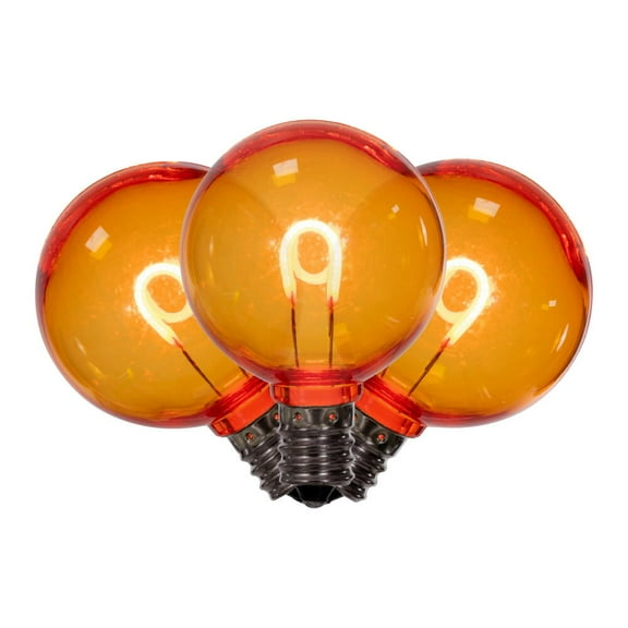G40 Trans Filament Amber Bulb .6W 25/Bag