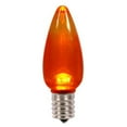 thumbnail image 1 of Vickerman XLEDT88 C9 Transparent LED Orange Twinkle Replacement Bulb -Case of  25, 1 of 1