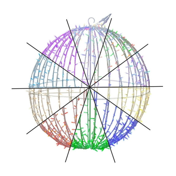 480Lt x 40" RGBWW Sphere w/Remote