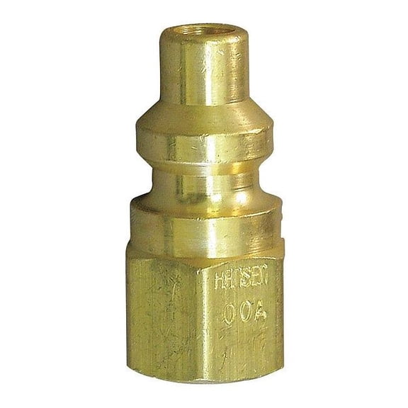 Vickers Coupler Plug,(F)NPT,1/4,Brass 00A