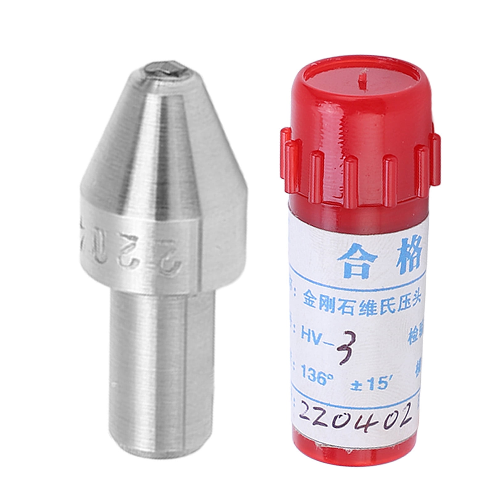 Vickers Hardness Tester Indenter 136 Degree Accurate Super Hard Alloy