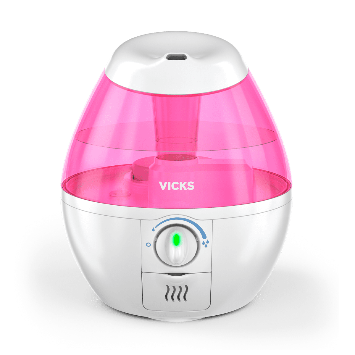 Vicks Mini Filter Free Cool Mist Humidifier Small Humidifier for Bedrooms,  Baby, Kids Rooms, Auto-Shut Off, 0.5 Gallon Tank for 20 Hours of