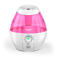 thumbnail image 1 of Vicks Mini Filter Free Cool Mist Humidifier for Bedrooms, Baby, Kids Rooms, 0.5 Gallon Tank for 20 Hours of Moisturized Air, Use with Vicks VapoPads, Pink, 1 of 6