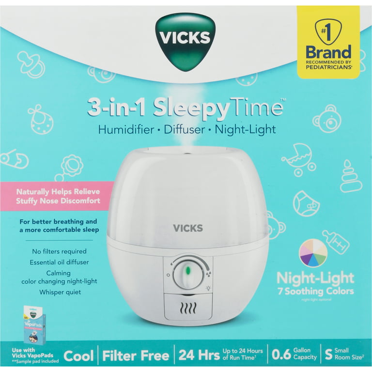Vicks Sleepy Time Ultrasonic Humidifier & Diffuser