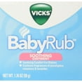 thumbnail image 1 of Vicks Babyrub Soothing Ointment Comfort For Babies 1.76oz Each, 1 of 5