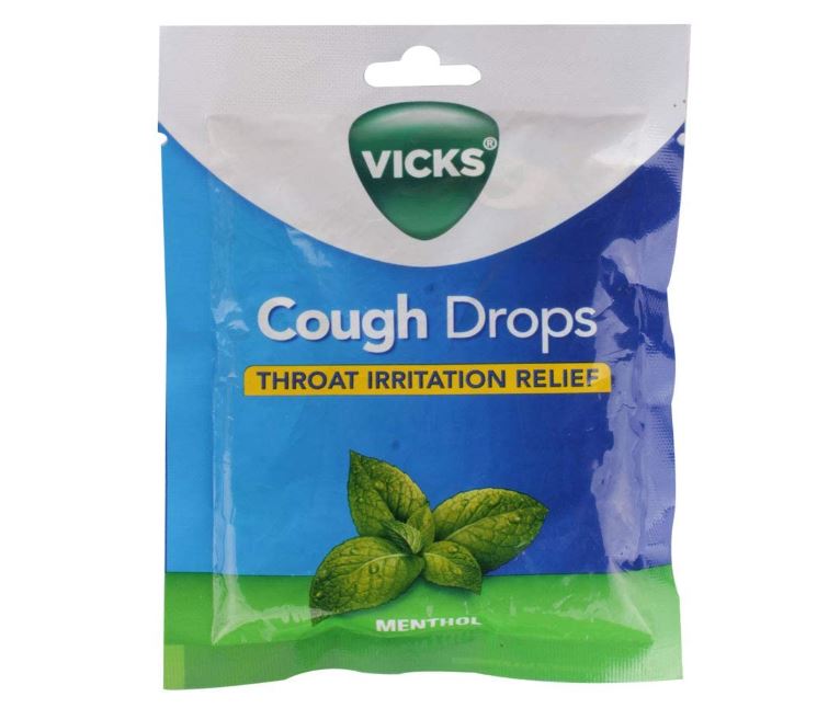 Vicks Cough Drops Menthol 20 lozenges Pack of 3 Set( 20 lozenges X 3