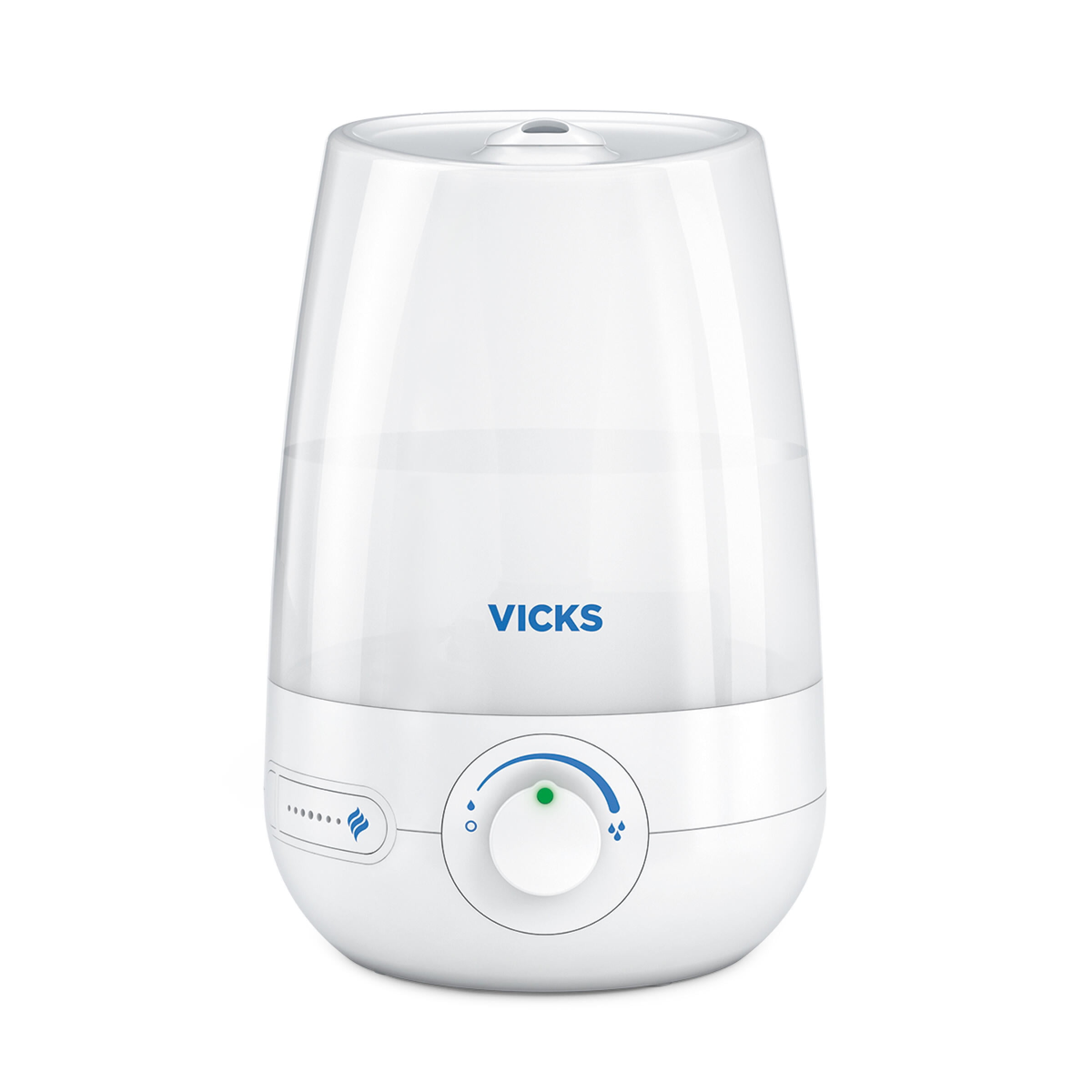 Vicks Filter Free Cool Mist Humidifier, White, VUL545