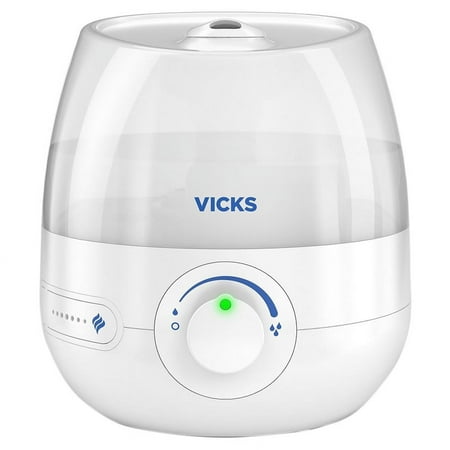 Vicks Top Fill 0.5 gallon Ultrasonic Cool Mist Humidifier - White